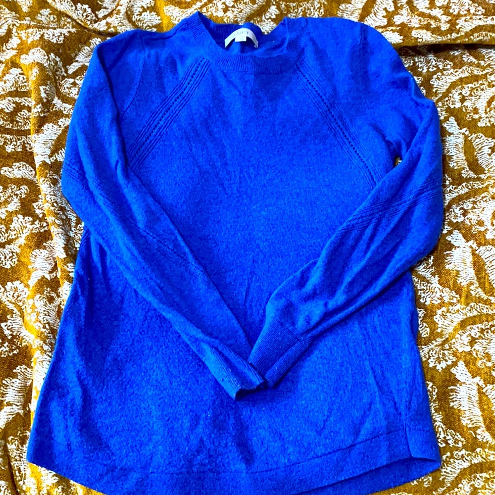 LOFT beautiful blue women’s size small sweater